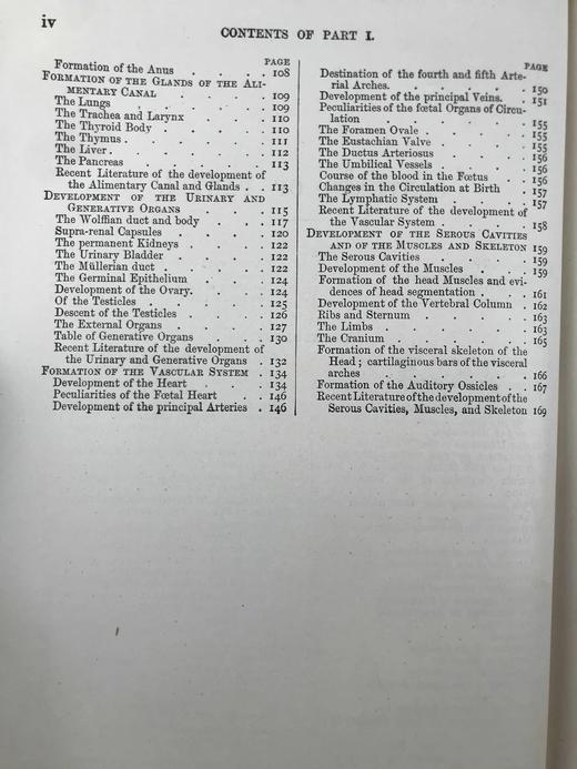 1898年 奎恩解剖学要点（卷1，分2册） 近700幅插图 漆布精装16开 商品图5