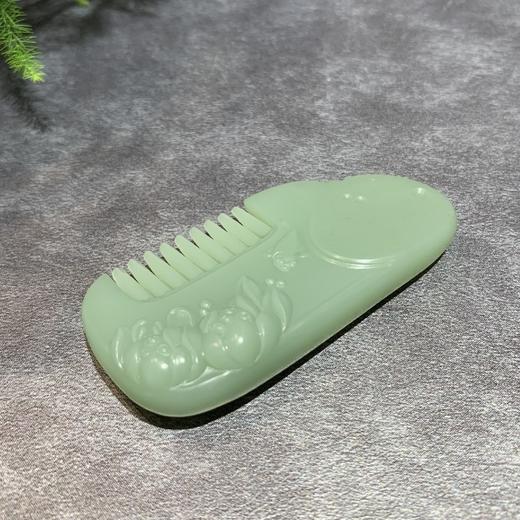 【御珠宫坊】碧玉梳子挂件 商品图3