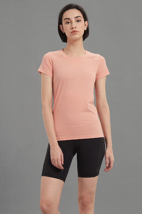 氨基酸保湿纤维 修身防晒圆领短袖T恤