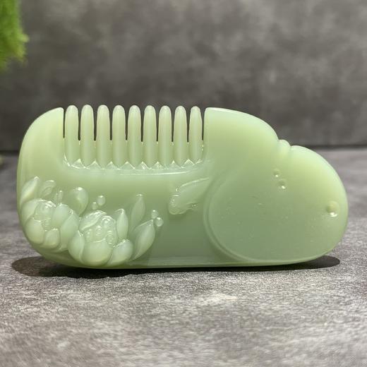 【御珠宫坊】碧玉梳子挂件 商品图0