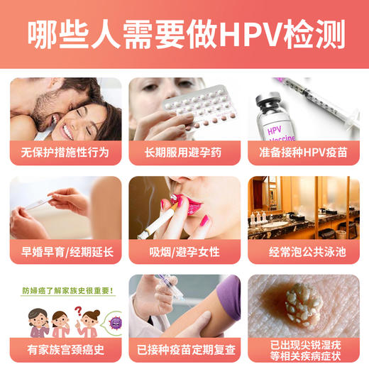 宫查查hpv检测试剂盒 女性HPV宫颈筛查 女性居家检测 商品图3