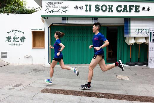 严素跑步TEE,老跑骨,夹硬嚟系列,男/女款,轻量 速干快干 严素态度 商品图5