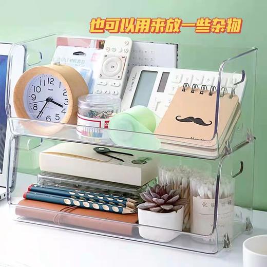 【真的超级能装】高颜值多功能杂物桌面置物架 家用化妆品面膜收纳盒 水杯收纳架宿舍 商品图6