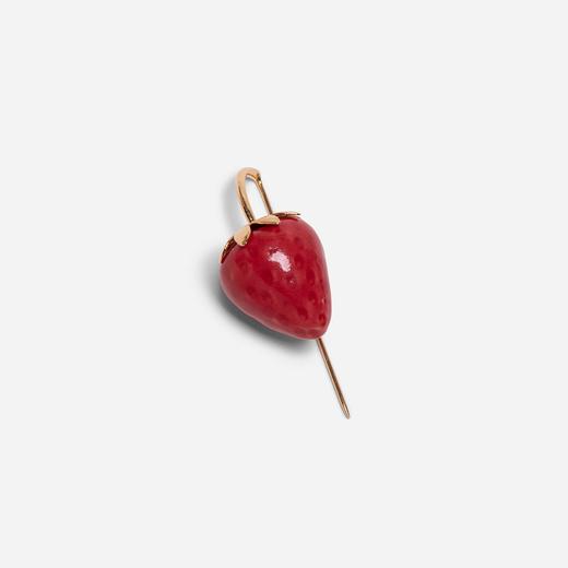 北京仓丨ANDRES GALLARDO-Strawberry-夏日草莓 胸针［西班牙设计师］ 商品图1