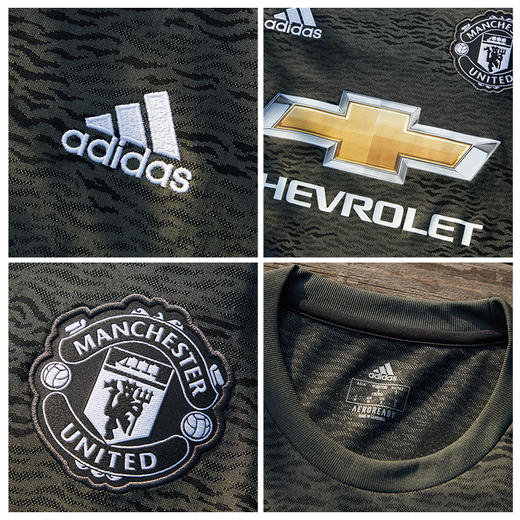 【印号免费送】SFS阿迪达斯正品 20-21曼联客场球衣 球迷版短袖足球服EE2378 商品图3