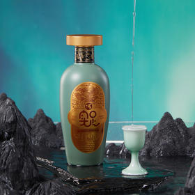 【实足】酱香53度-【实足如意绿瓶-500ml*6瓶】整箱