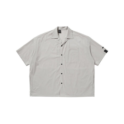 N.HOOLYWOOD HALF SLEEVE BIG SHIRT 宽松廓形下摆抽绳短袖衬衫 商品图0