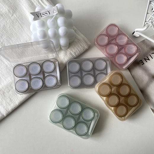 隐形眼镜盒/像鱼B33三付装 商品图0