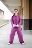 【男女款】紫色天麻明线精做太极服太极拳练功服表演服 商品缩略图7