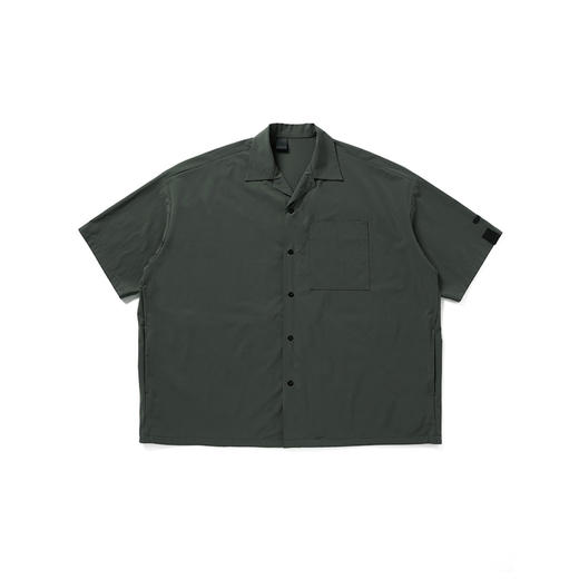 N.HOOLYWOOD HALF SLEEVE BIG SHIRT 宽松廓形下摆抽绳短袖衬衫 商品图1