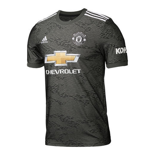 【印号免费送】SFS阿迪达斯正品 20-21曼联客场球衣 球迷版短袖足球服EE2378 商品图4