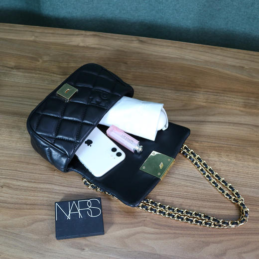 刺绣菱格链条包 商品图0