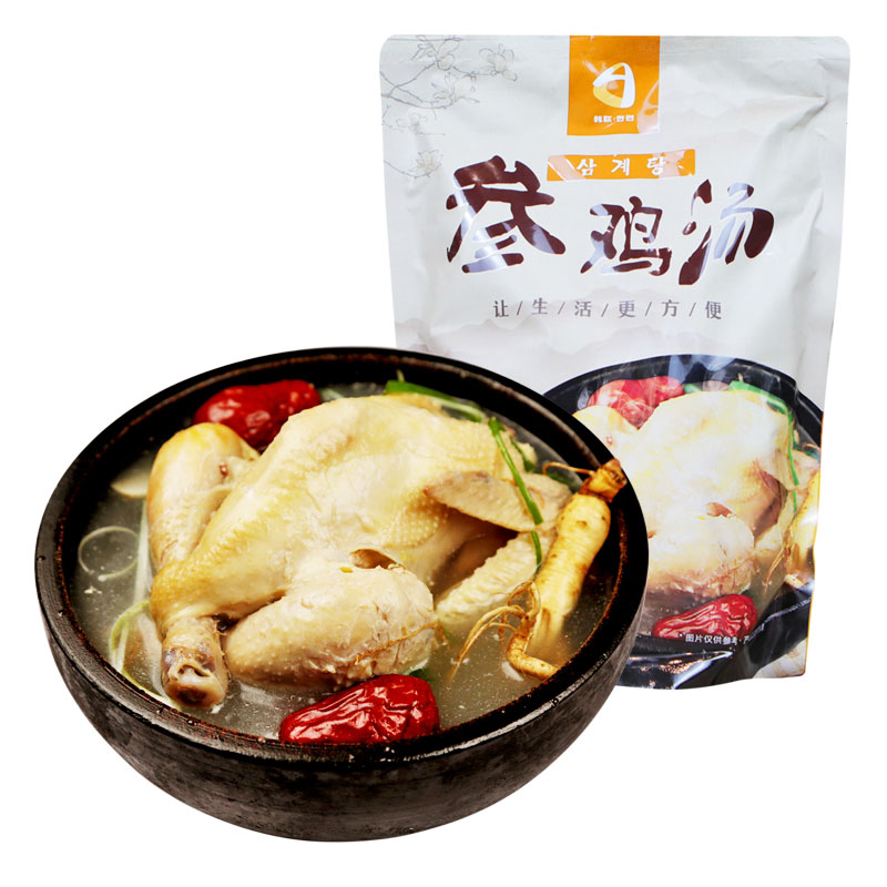 延边韩联参鸡汤1000克【1件包邮】