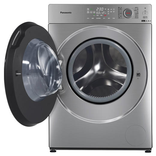 松下（Panasonic)10公斤洗烘一体智能变频滚筒洗衣机 XQG100-SD168 商品图1