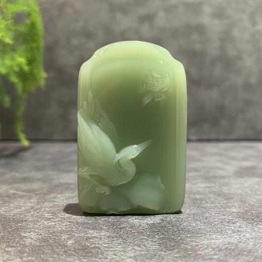 【御珠宫坊】碧玉花鸟牌 商品图0