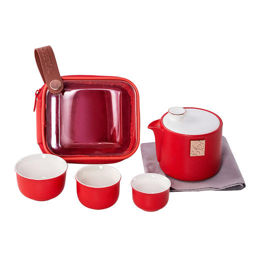 TA31-0053BP 鎏金如意 旅行茶具组 商品图0