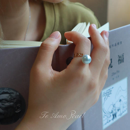 【心动】南洋白珍珠戒指 商品图3