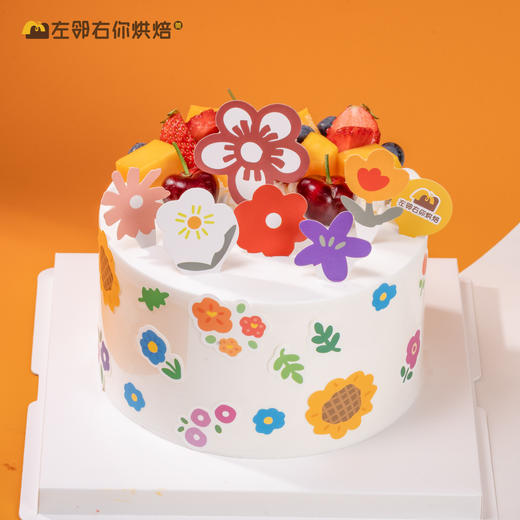 小彩花花 · 动物奶油蛋糕 商品图1