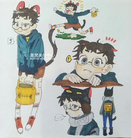 【南关•莫梵美学】29.9元抢购3次绘画课➕1节书法课，在这里，孩子就像一条快乐的鱼，遨游在艺术的海洋里。在这里，孩子丰富而自由的现象，艺术才情，将得到充分的展示。 商品图5