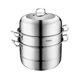 【清仓特惠4.5折，仅1件，无货退款】三禾锅具304不锈钢蒸鲜生蒸锅28CM