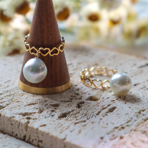 【心动】南洋白珍珠戒指 商品图2