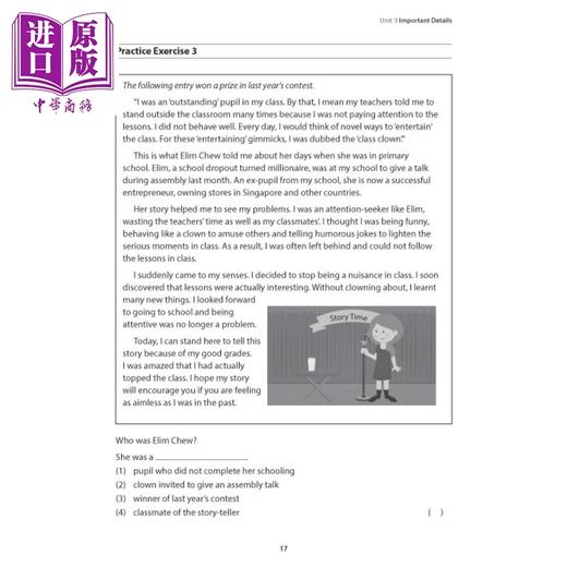 【中商原版】【提分宝典】小学6年级英语-掌握理解视觉文本和完形填空 Primary 6 English 商品图1