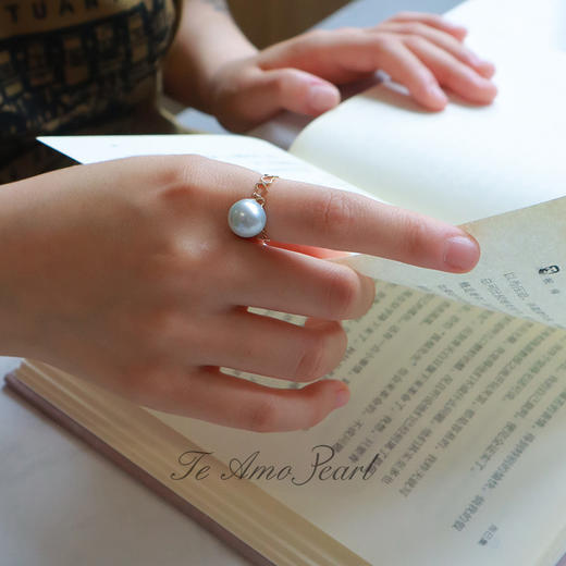 【心动】南洋白珍珠戒指 商品图1