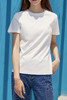 凉感丝光棉圆领女士短袖T恤 商品缩略图5
