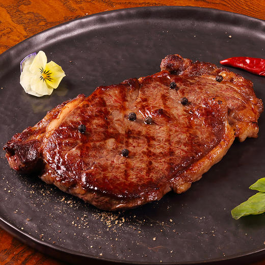 【冷鲜预售】国产有机安格斯排酸上脑牛排220g/盒*5盒 原切国产谷饲 商品图2