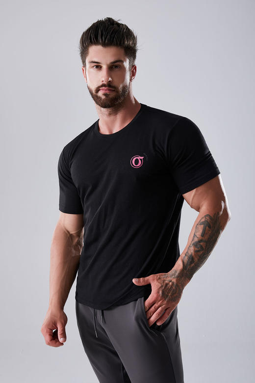 Cool Max速干棉混纺科技面料男士T恤 商品图0