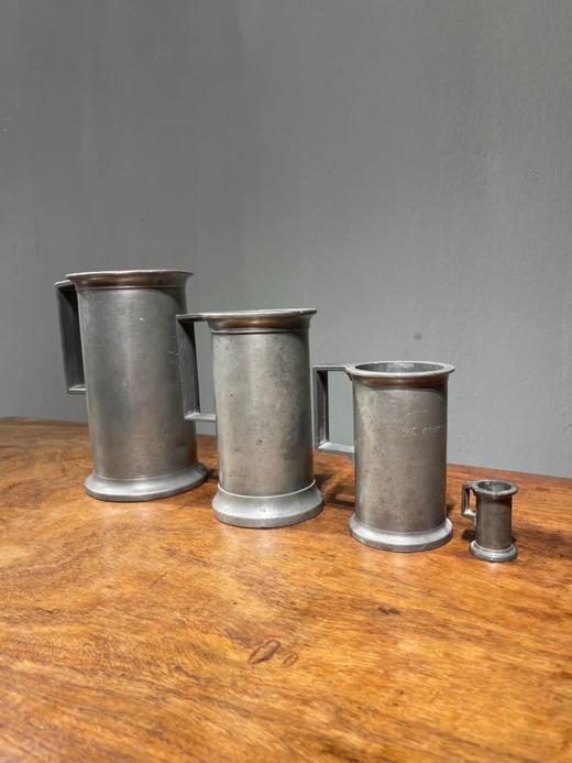 德国锡制酿酒量杯四件套组，顺丰包邮 商品图0