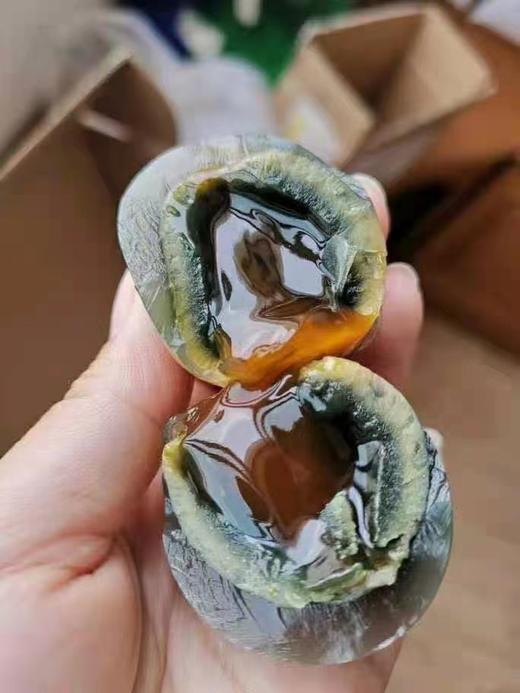 【产地直发】海鸭松花皮蛋 天然放养 细腻爽口 家庭装/礼盒装， 满88包邮 商品图2