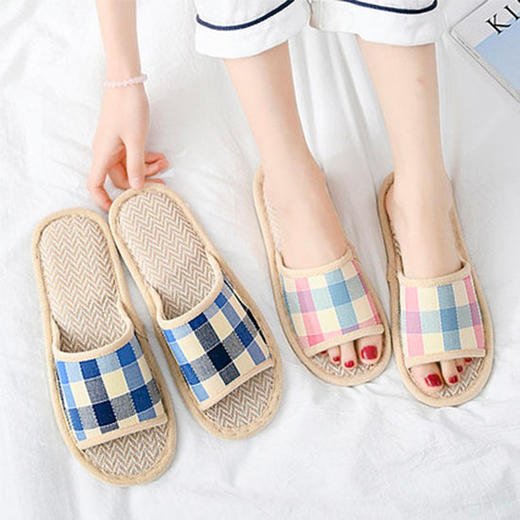 【全网爆款】秋冬加厚保暖拖鞋 一双 可爱家用情侣拖鞋 商品图7