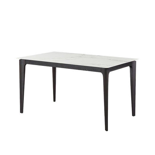 1桌4椅 现代简约风格餐台餐椅  马鞍皮设计师餐椅 商品图6