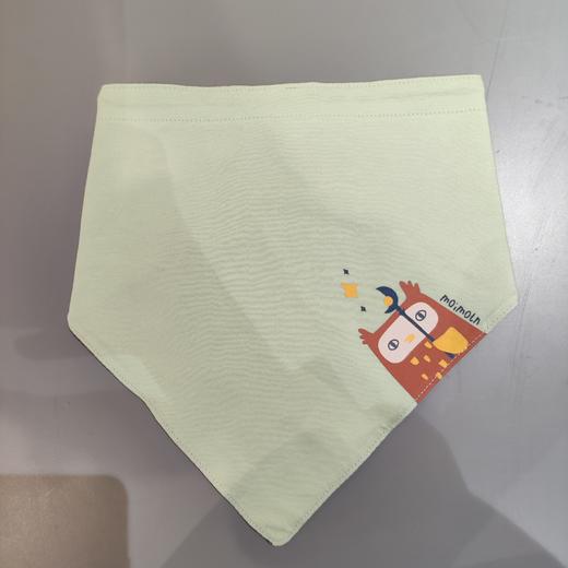 moimoln小云朵新款纯棉三角巾婴幼儿围嘴口水巾宝宝男女卡通碎花LOX2WA2J32 商品图3