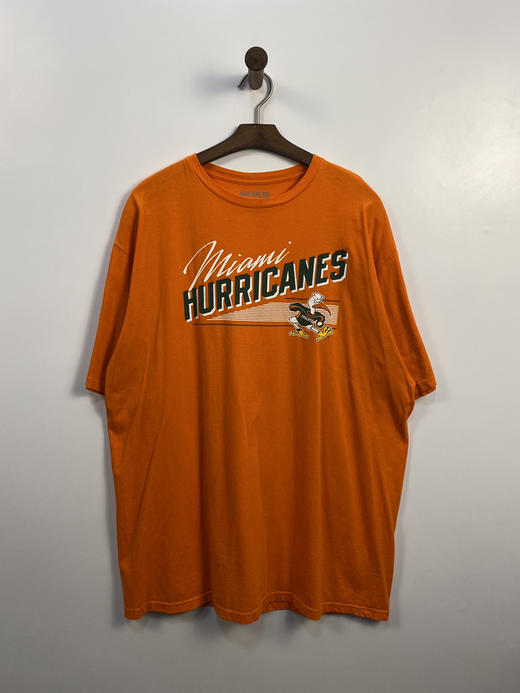Adidas 阿迪达斯 迈阿密大学 
飓风队 短袖T恤 _SST(2XL) 商品图1