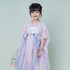 小嫒記春夏新款女童汉服国风中式时装周走秀款-满庭芳襦裙 商品缩略图0