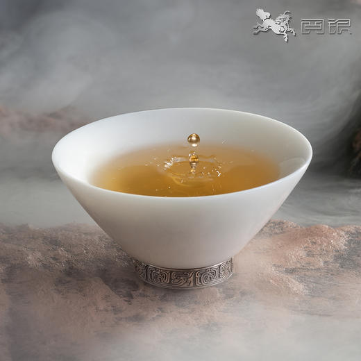 阅银 茶具《远古传说》瓷银茶杯 手工茶器茶杯茶壶送礼家用 商品图4