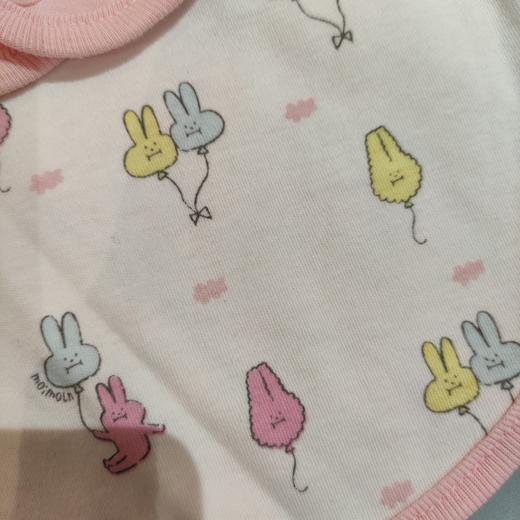 moimoln小云朵婴幼儿口水巾薄款纯棉围嘴男女宝宝吃饭围兜LPX1WA2J36 商品图4