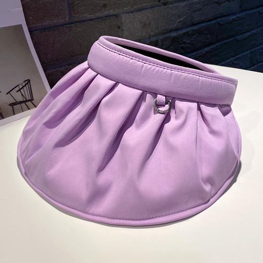 蕉下贝壳帽遮阳帽遮脸发箍空顶太阳帽 商品图7