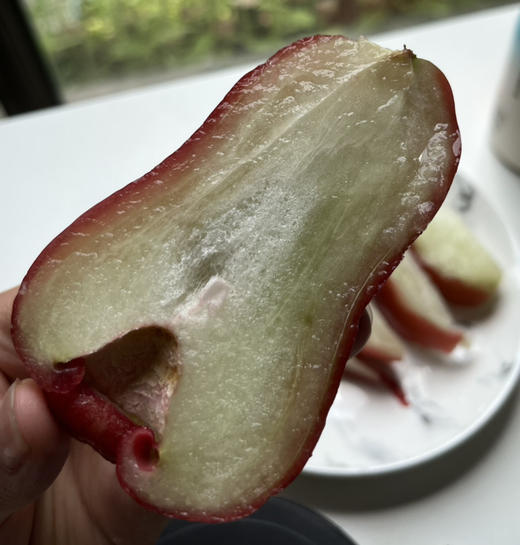 海南补水莲雾特大果，脆爽多汁，清脆爽甜 商品图2