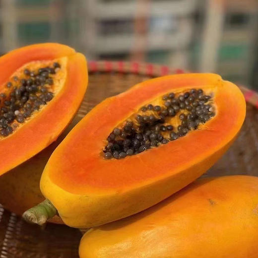 海南【冰糖红心木瓜】清甜多汁 香甜软糯 肉质鲜嫩 现摘现发！ 商品图3