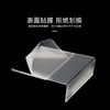 亚克力L型竖款15x10cm高透明会议广告支付立牌台卡台签价格摆台桌牌展示架酒水牌餐牌菜单牌A6水晶台卡 商品缩略图5