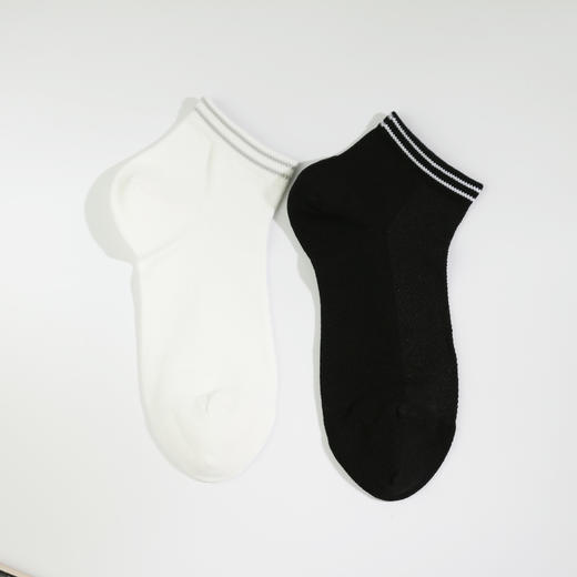 【2双装 6双6折】女丨女士夏季新款短筒袜素色船袜薄款袜四季女袜【2212308】 商品图0