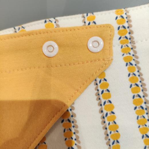 moimoln小云朵新款纯棉三角巾婴幼儿围嘴口水巾宝宝男女卡通碎花LOX2WA2J32 商品图2