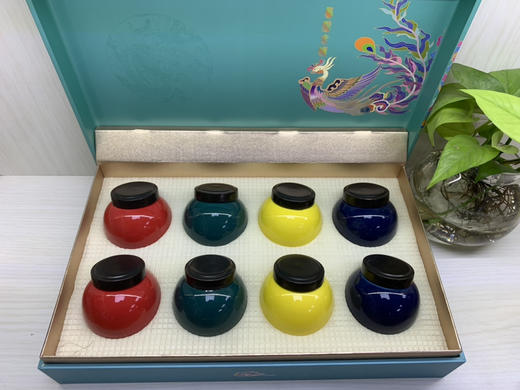 凤凰【通版·8个小陶瓷·兰色】特价👉55元一套/一件10套 商品图1