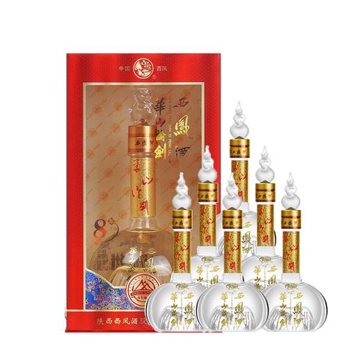 陕西西凤酒 华山论剑8年52度凤香型白酒 500ml*1瓶/2瓶/6瓶 商品图1