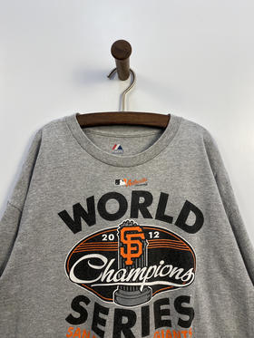 Majestic MLB 美国职业棒球大联盟 
世界锦标赛 短袖T恤 _SST(XL)