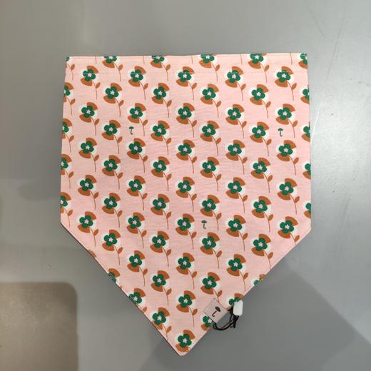 moimoln小云朵新款纯棉三角巾婴幼儿围嘴口水巾宝宝男女卡通碎花LOX2WA2J32 商品图13