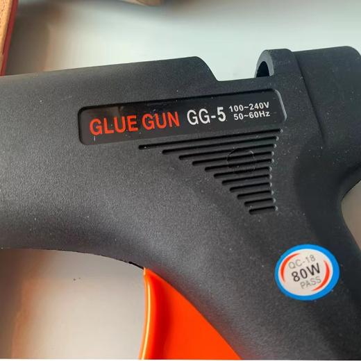 大热熔胶枪GG-5 80W大功率骆驼热熔胶枪枪适用11mm大热溶胶棒DIY手工粘贴大胶枪不漏胶胶枪 商品图6